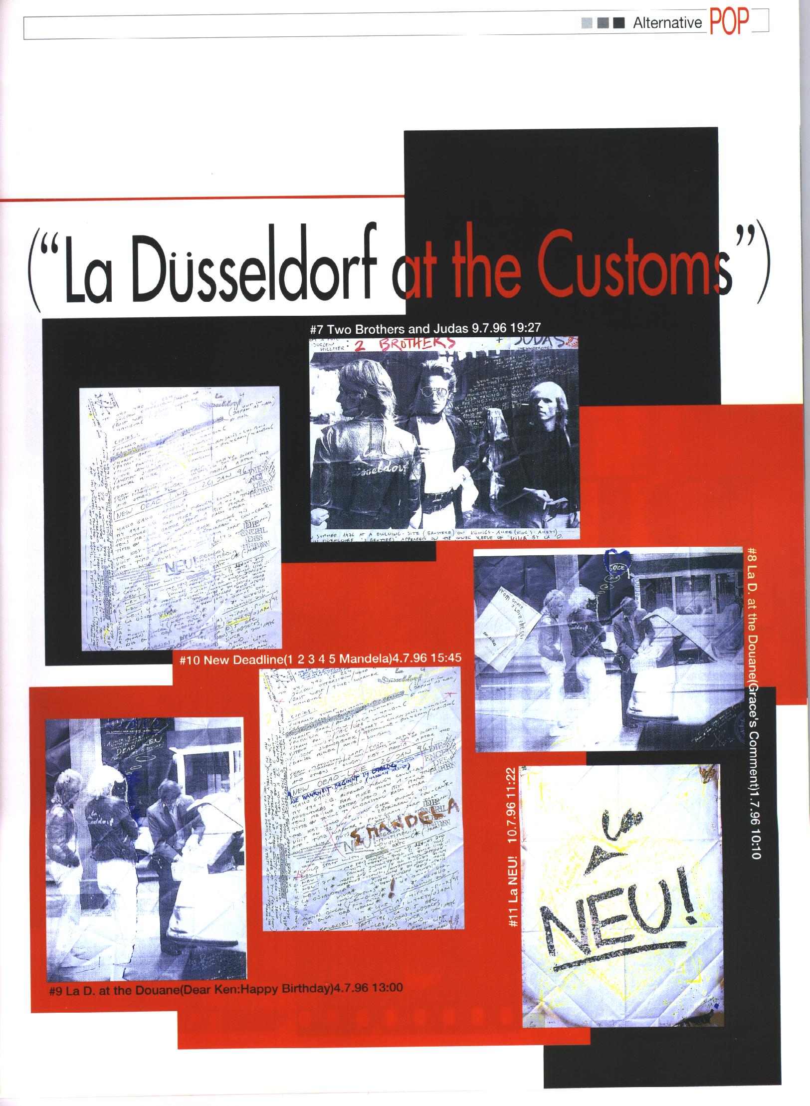 La D. at the Douane
